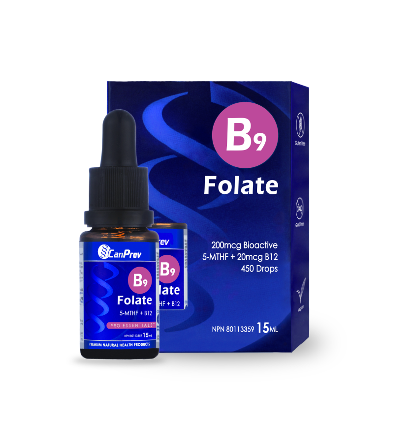 B9 Folate 200mcg Drops (15ml)