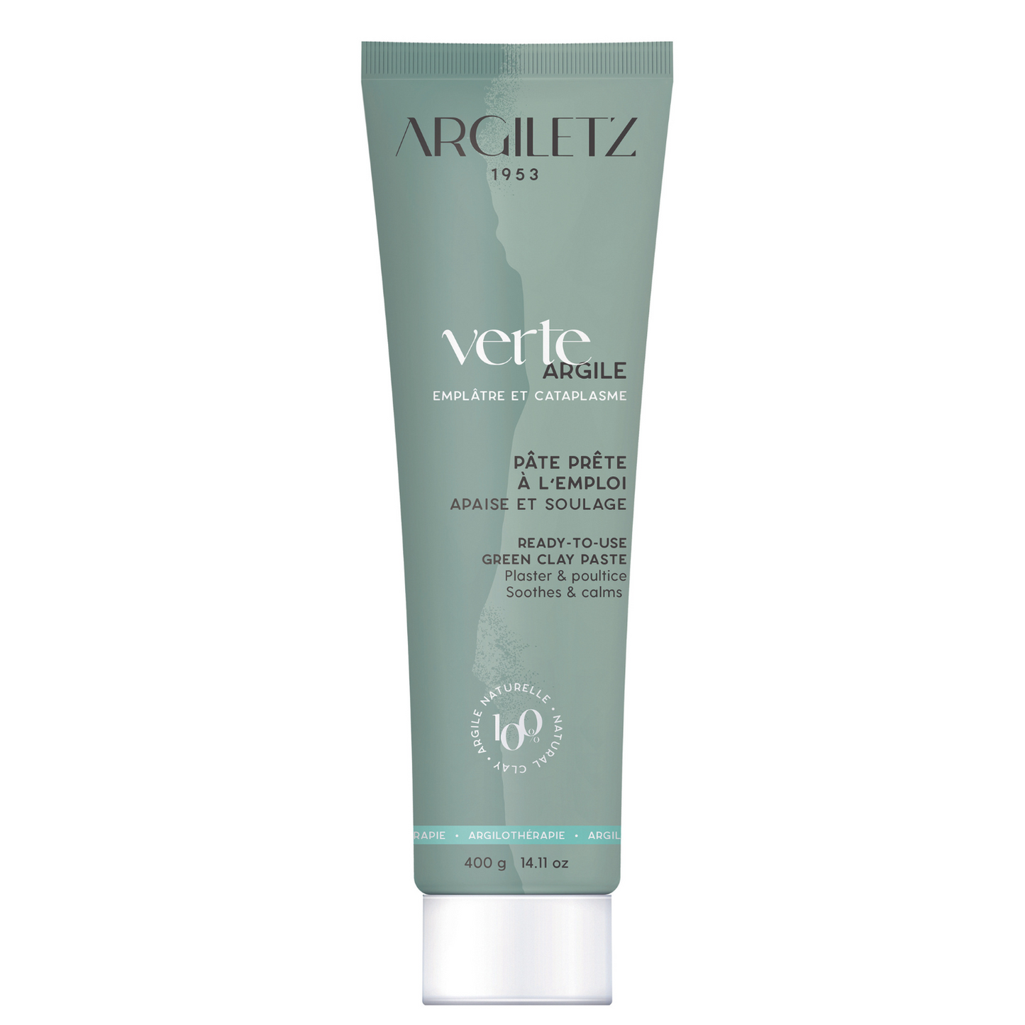 Argile Verte Pâte Prête Á Lemploi (tube 400 G)