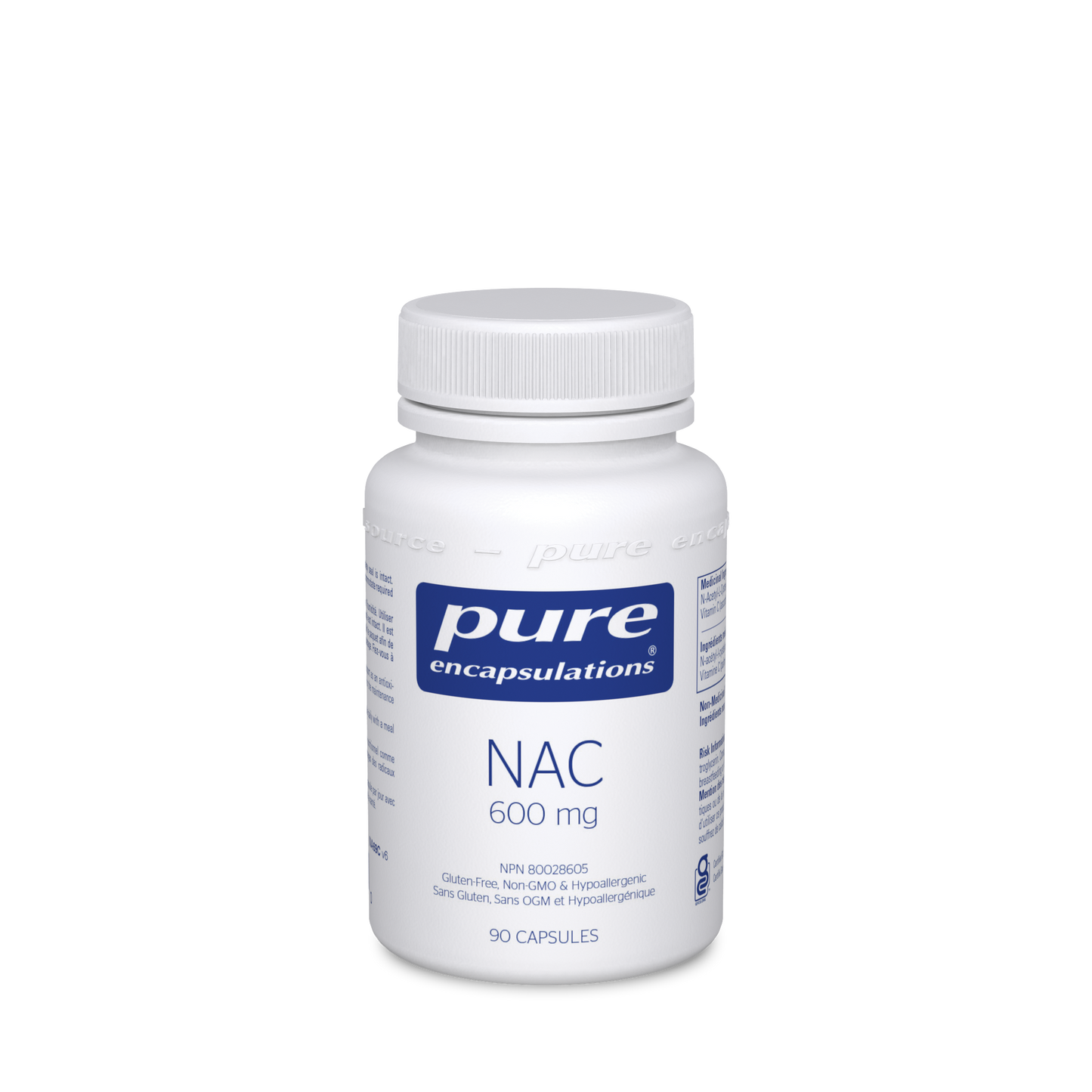 Nac (n-acetyl-l-cysteine) 600 Mg (90 Caps)