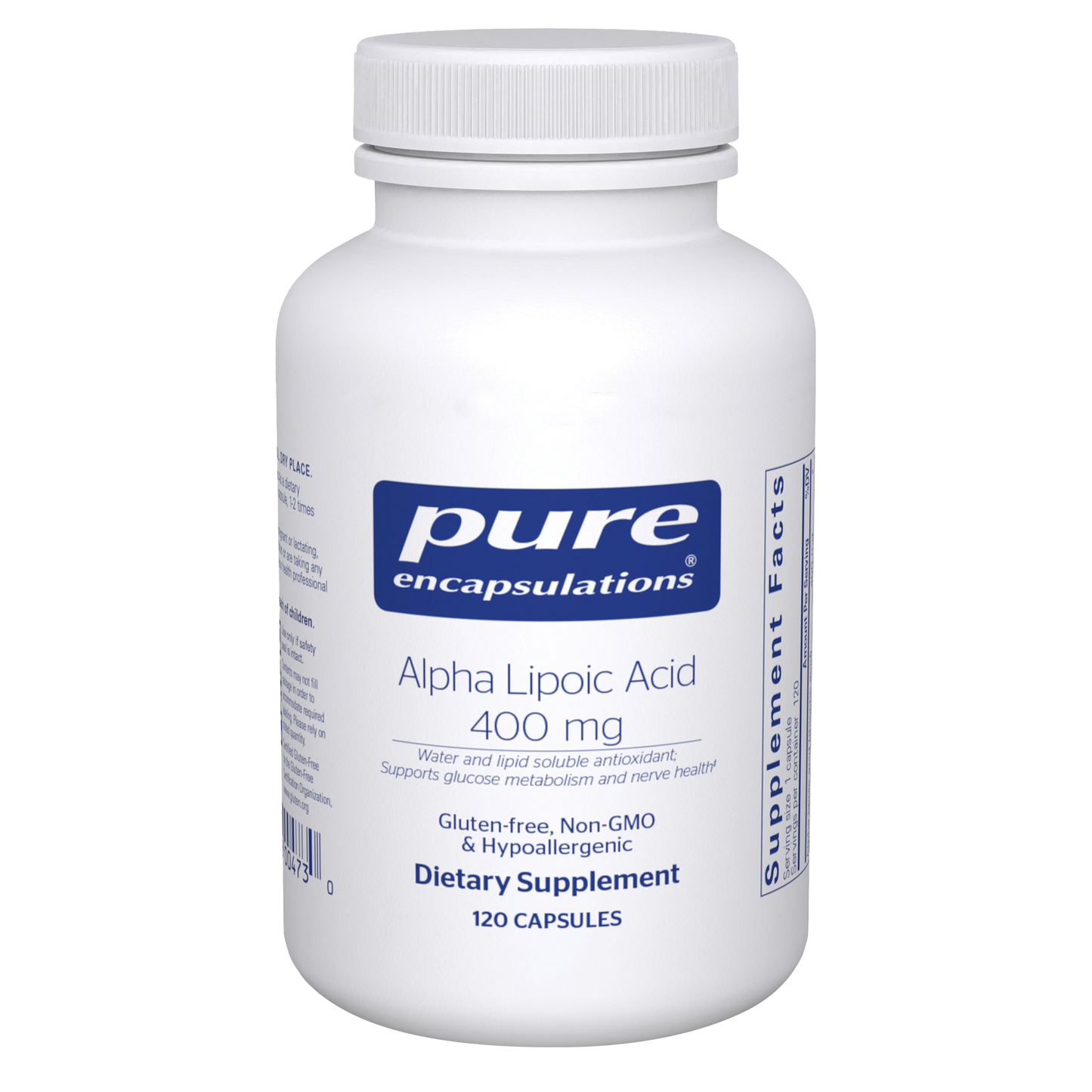 Alpha Lipoic Acid 400 Mg (60 Caps)