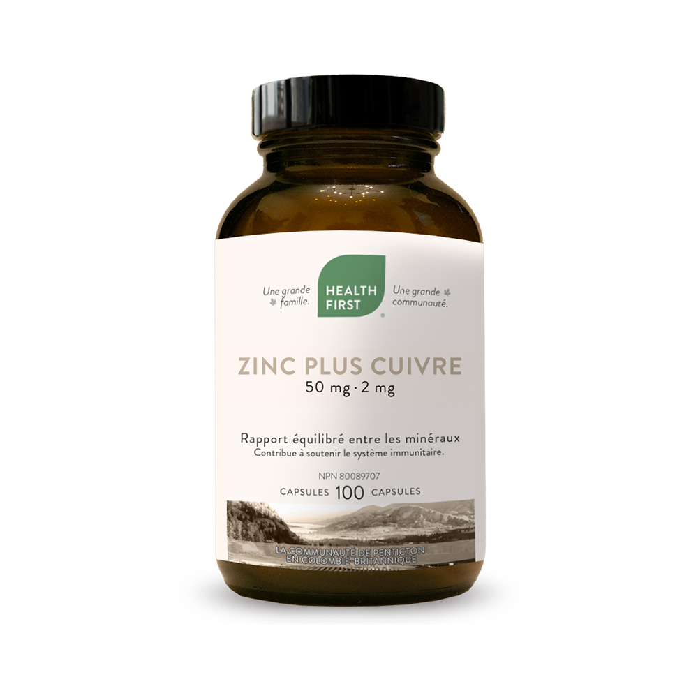 Zinc Plus Cuivre 12mg/480mcg (100 Cos Á Croquer)