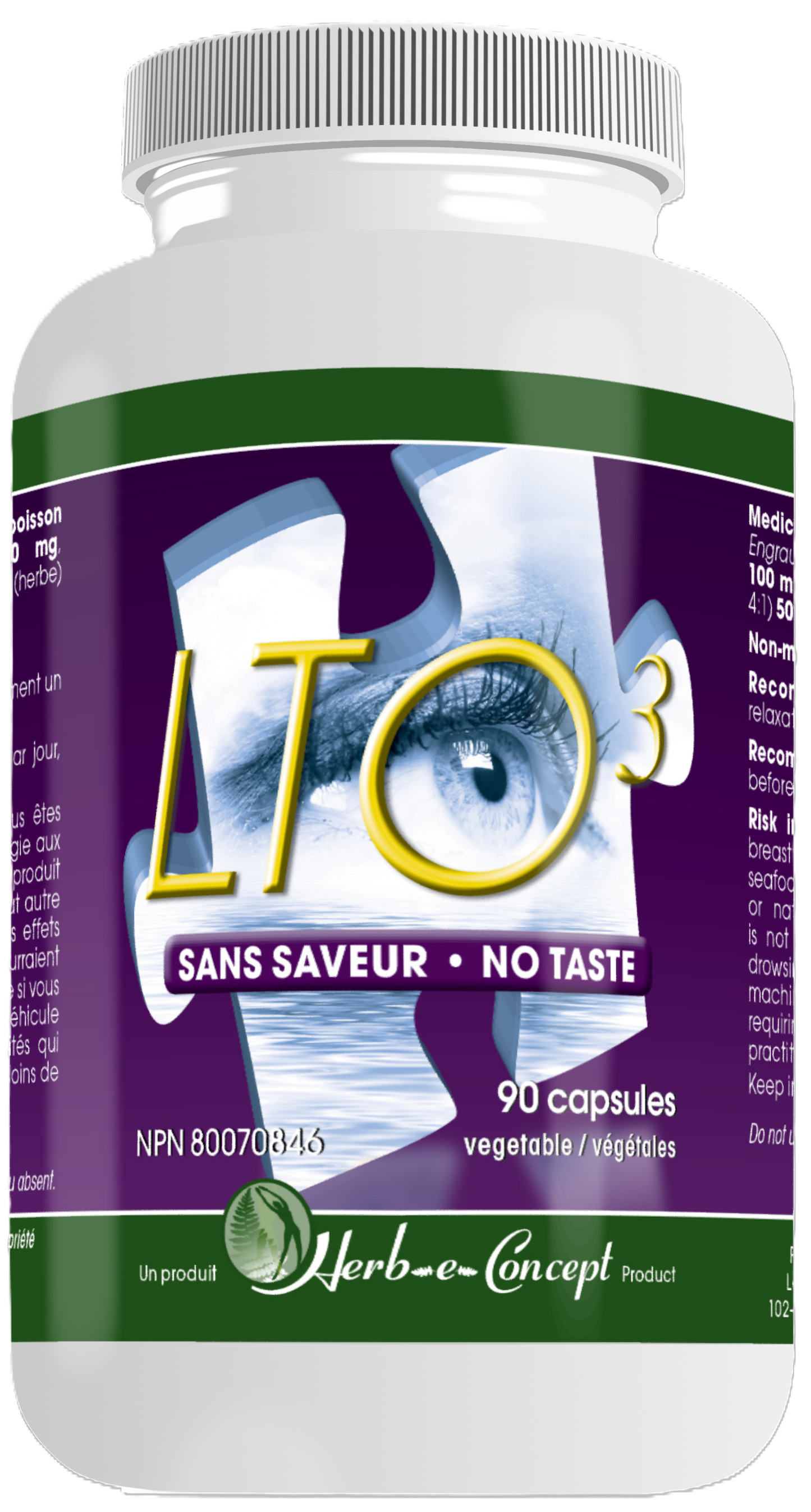 Lto3 Sans Saveur (90 Capsules)