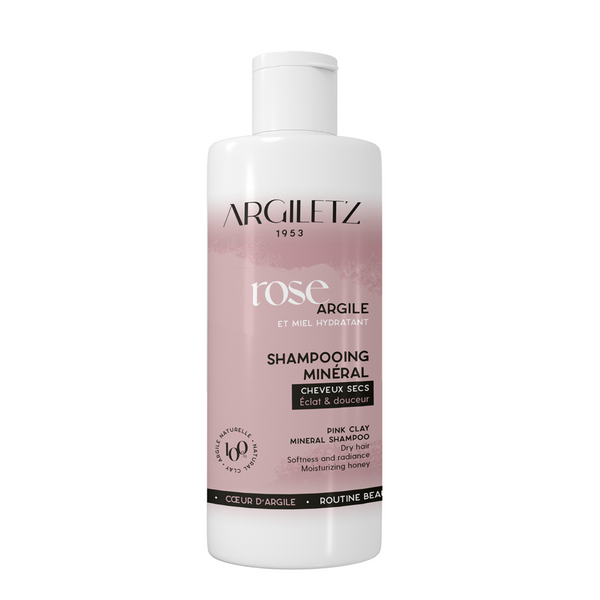 Shampooing Cheveux Secs - Argile Rose (200 Ml)