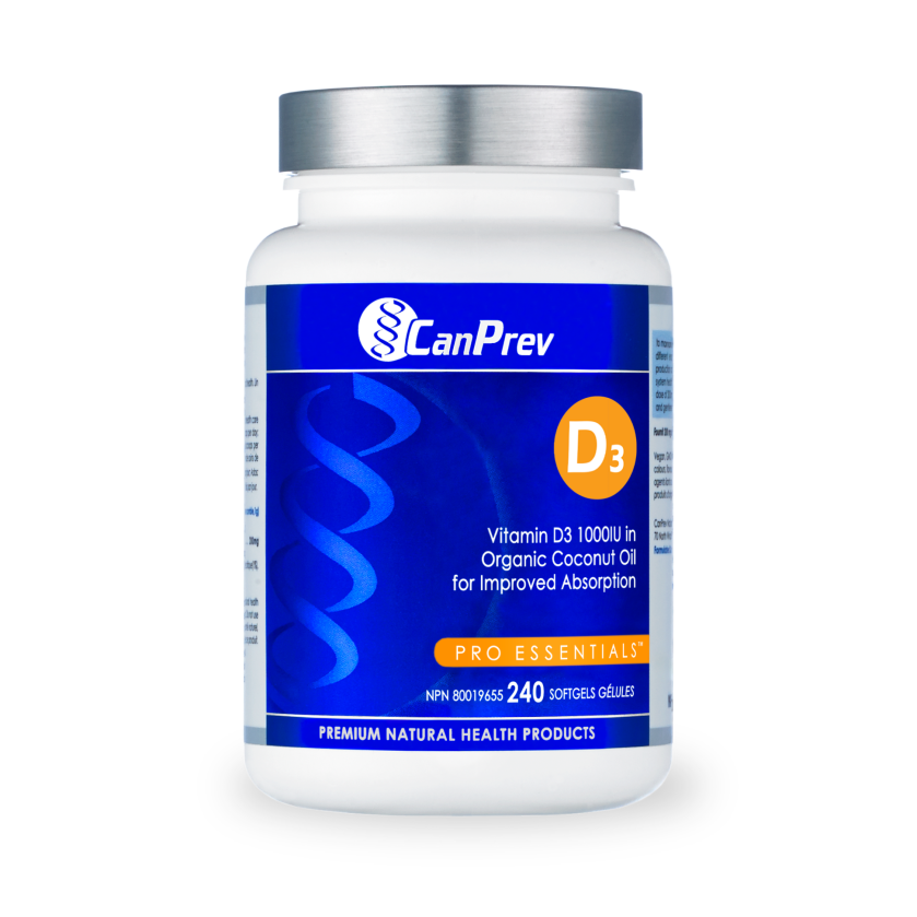 D3 - Organic Coconut Oil (240 Softgels)