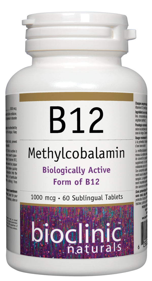 B12 Methylcobalamin · 1000 Mcg (60 Cos Sl)