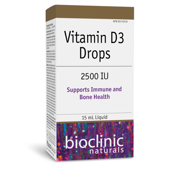 Vitamin D3 Drops · 2500 Iu (15ml)