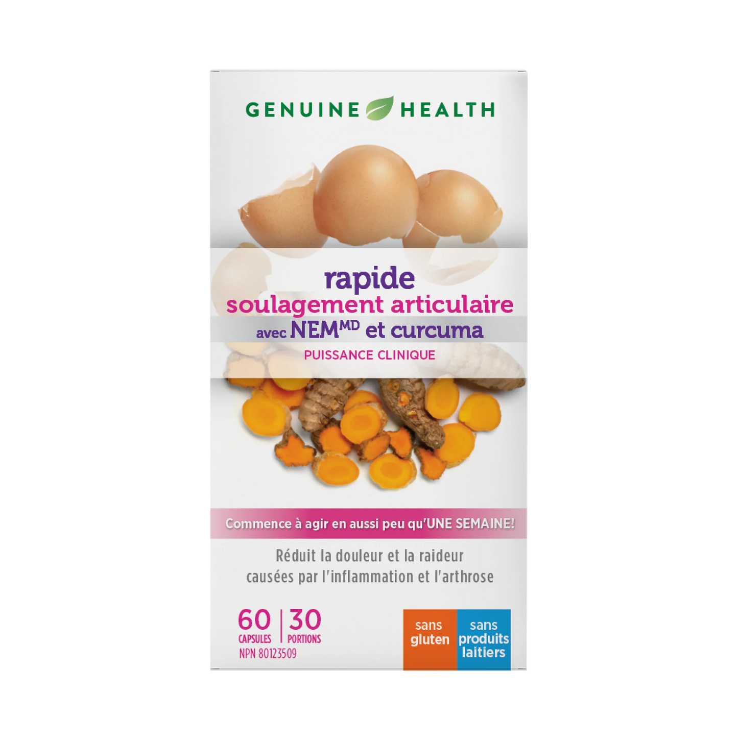 Soulagement Articulaire Avec Curcuma (60 + 60 Caps)