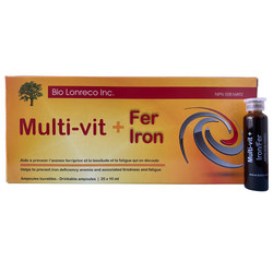 Multi-vitamine + Fer (20x 10ml)