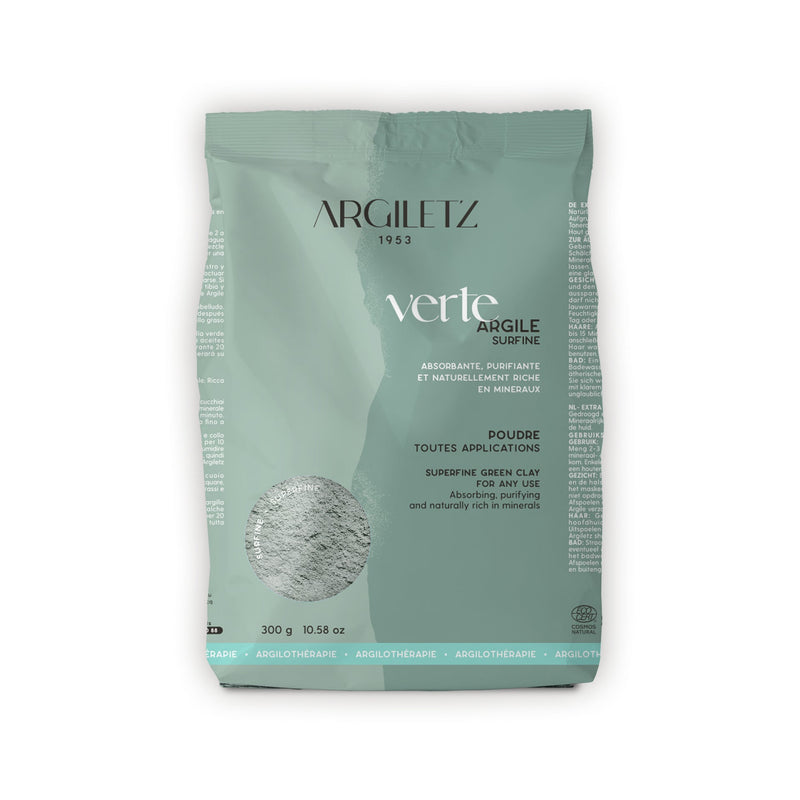 Argile Verte Surfine - Toutes Applications (300 G)