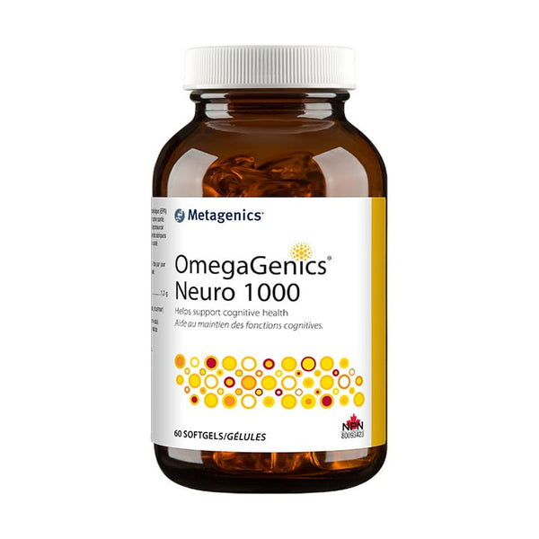 Omegagenics Neuro 1000 (60 Gel) – Naterro-Santé, Pharma & Cie