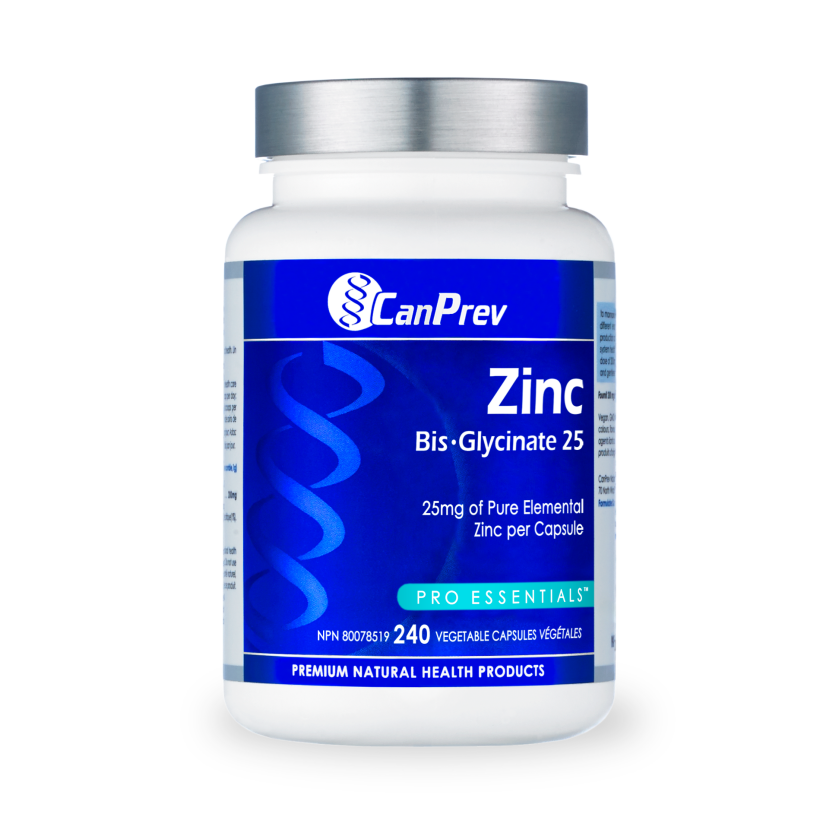Zinc Bis·glycinate 25 (240 Vcaps)