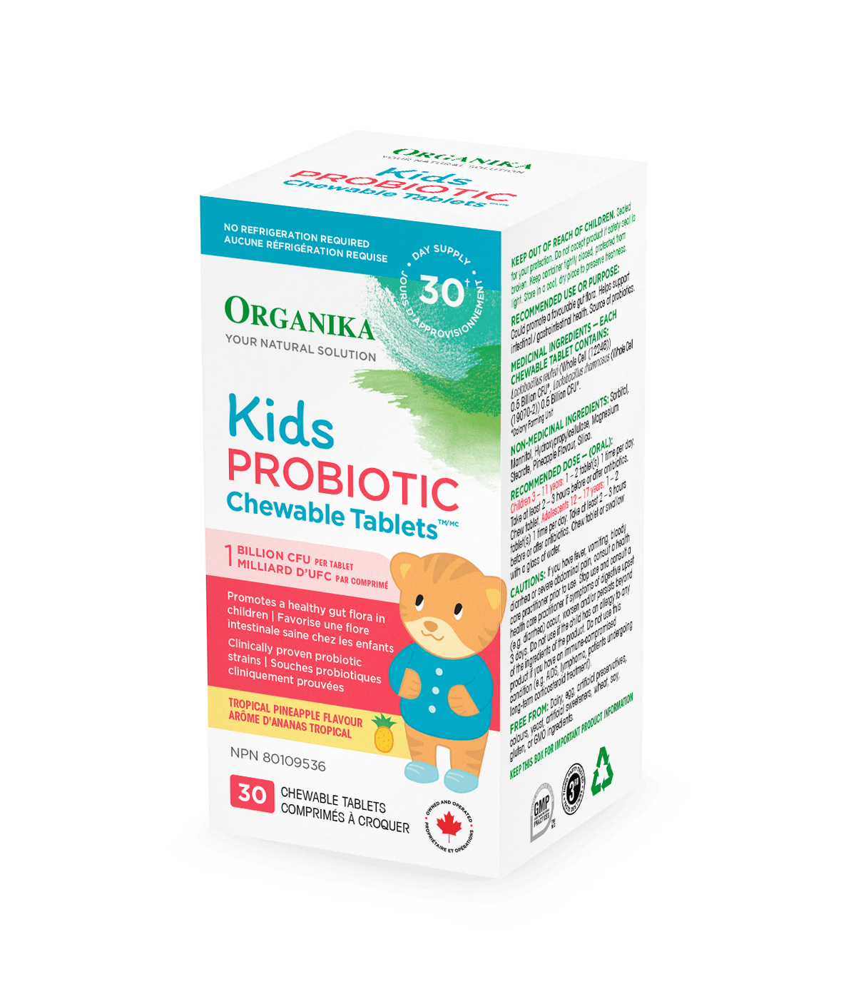 Probiotiques Enfants Croquables-ananas Tropical (30 Co)