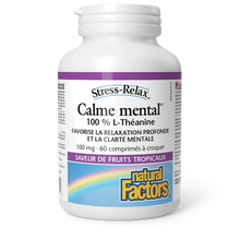 Calme Mental 100mg L-théanine (60 Cos Á Croquer)