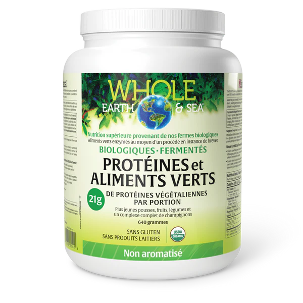 We&s Protéines Et Aliments Verts Bio Fermentés (640g)