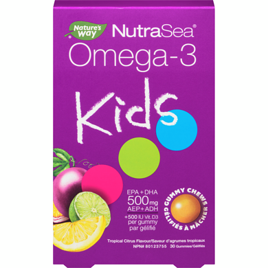 Nutrasea Omega 3 Kids (30 Gélifiés) – Naterro-Santé, Pharma & Cie