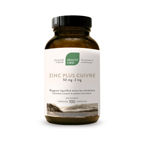 Zinc Plus Cuivre 12mg/480mcg (100 Cos Á Croquer)