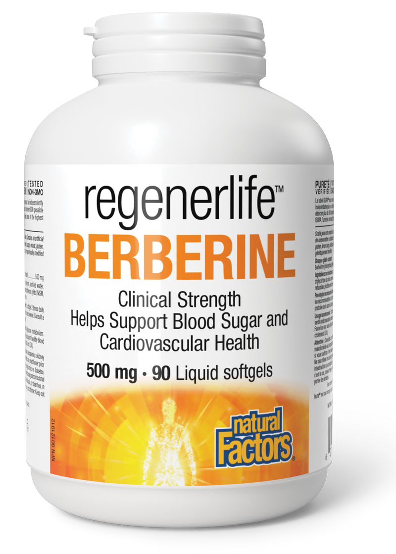 Regenerlife Berberine 500mg (60 Caps)