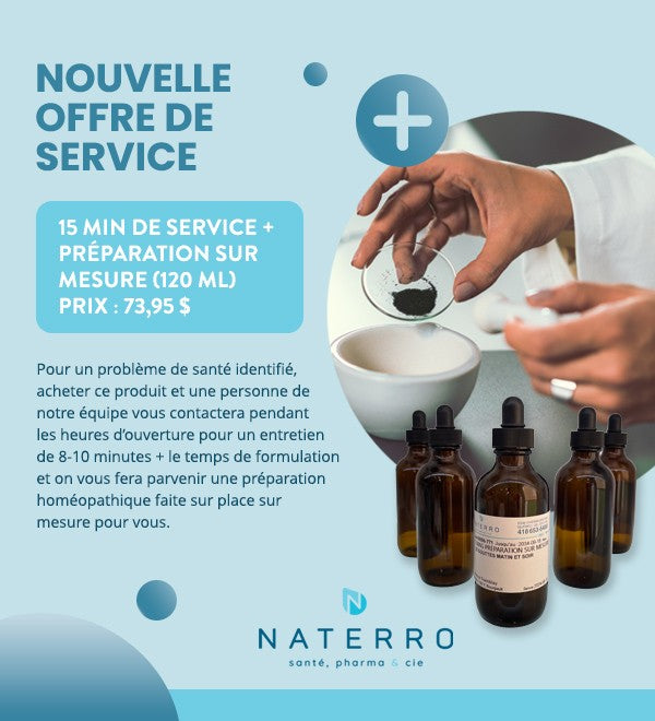 15min De Service + Préparation Sur Mesure