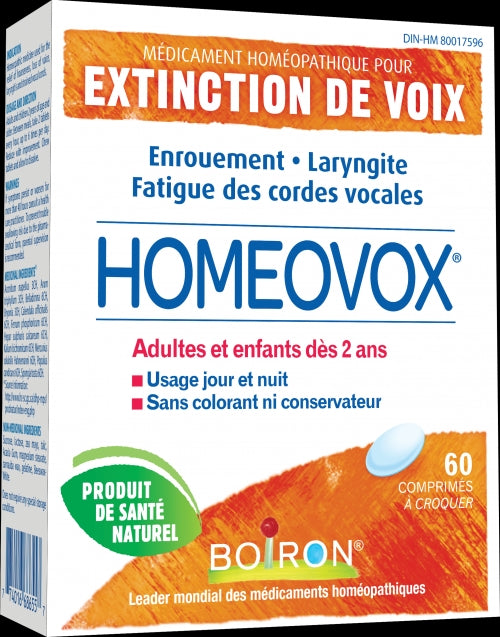 Homéovox (60 Comprimés)