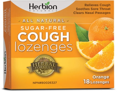 Pastilles Herbion Contre La Toux Orange (x18)