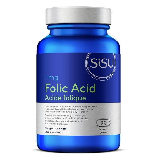Acide Folique 1mg (90 Caps)