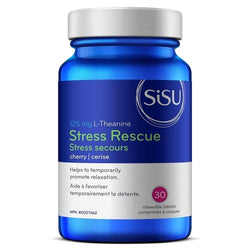 Stress Secours 125 Mg L-théanine Cerise (30 Cos)
