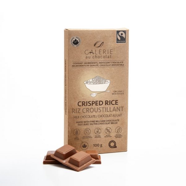 Chocolat Au Lait Riz Croustillant (100g)