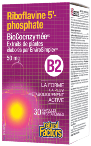 Riboflavine 5' Phosphate (b2) 50mg Biocoenzymée (30caps)