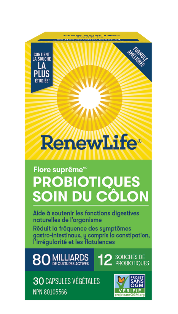 Probiotiques Soin Du Colon 80 Milliards (30 Caps)