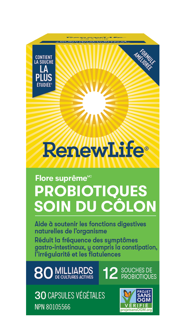 Probiotiques Soin Du Colon 80 Milliards (30 Caps)