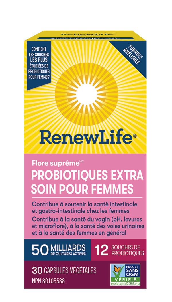 Probiotiques Extra Soin Pour Femmes 50 Milliards (30caps)