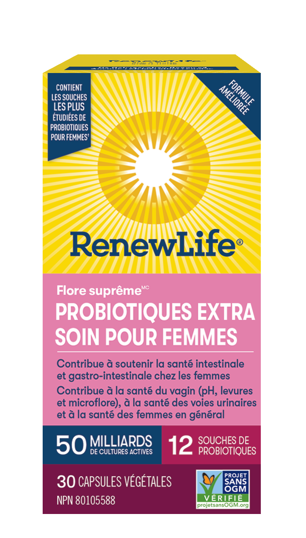 Probiotiques Extra Soin Pour Femmes 50 Milliards (30caps)