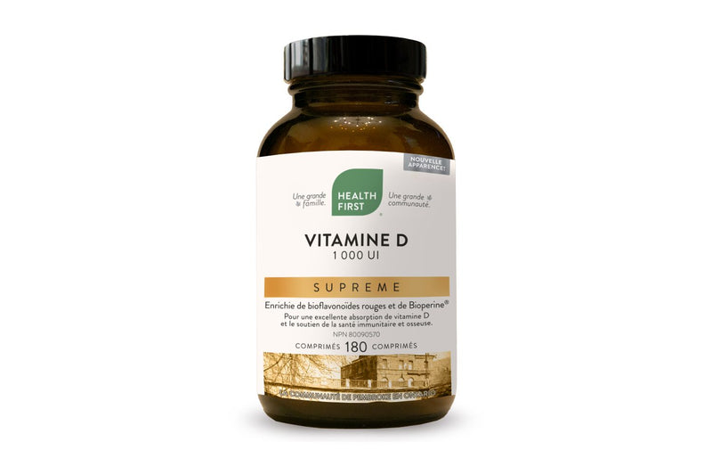 Vitamine D3 Supreme 1000ui (180 Cos)