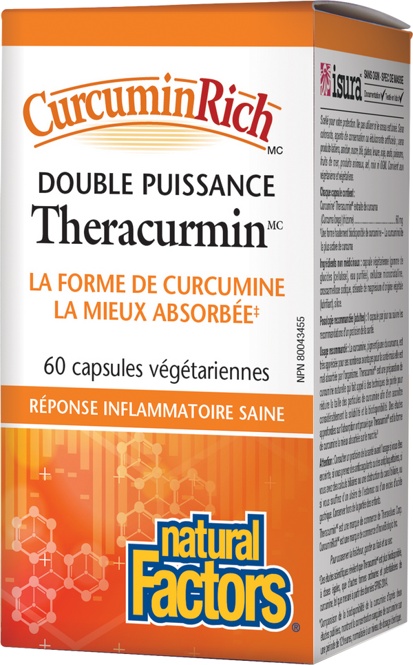 Theracurmin Double Puissance 60mg (60 Caps)