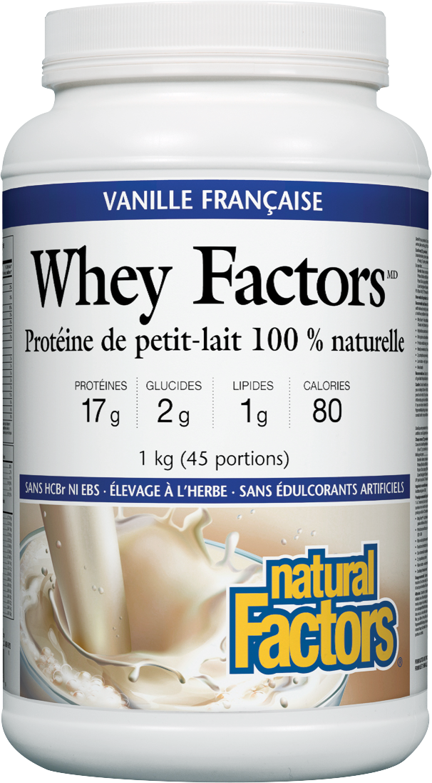 Whey Factors Vanille (1kg)cs